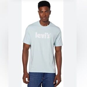 Levi’s mens light blue shirt sleeve T-shirt new